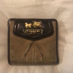 Brown / Tan Coach Wallet